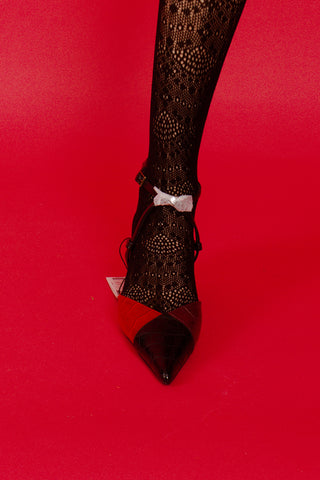 Zara FW19 Campaign Animal Print Slingback Leather Heels