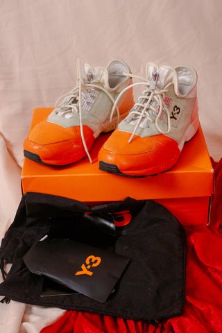 Y3 Vapoure Sport Orange Salmon Pink Sneakers
