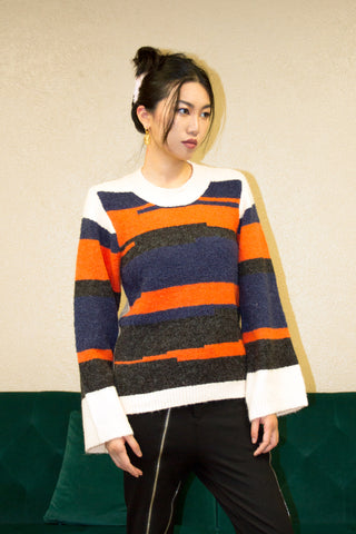 Object Knit Pullover Sweater