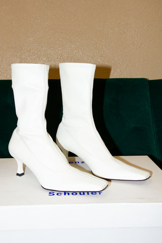 Proenza Schouler White Ankle Sock Boots