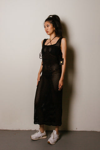 Urban Outfitters Paula Crochet Midi Dress