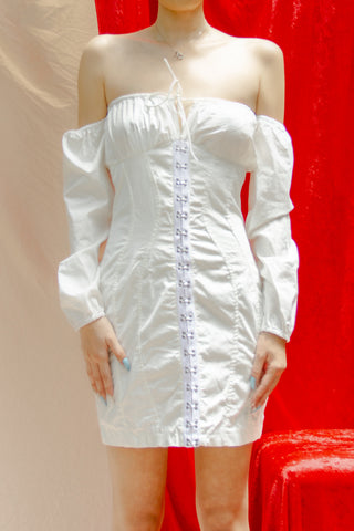 Adika Nikita Dress in White