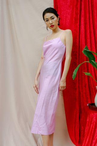 ASTR The Label Bonita Midi Dress in Pink Peony