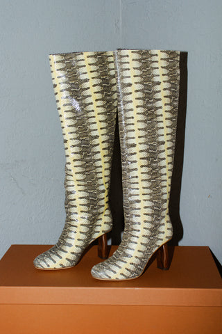 Rejina Pyo Allegra Boot Churry Snake