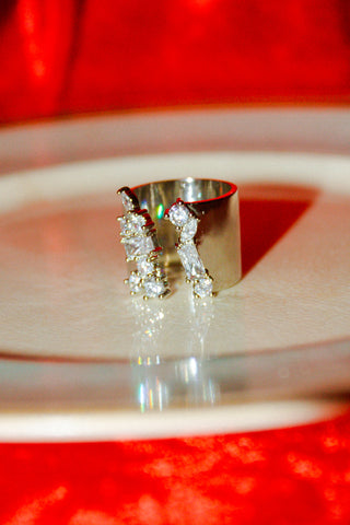 Gemstones Open Ring